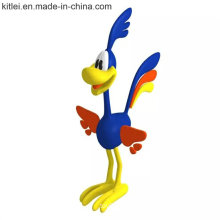 Personalizados Cartoon Donald Duck Model Figura Plástica Brinquedos